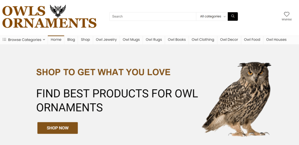 Moretti Industries Portfolio Owls Ornaments