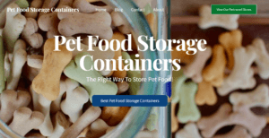 Pet Food Storage Containers Moretti Industries Portfolio