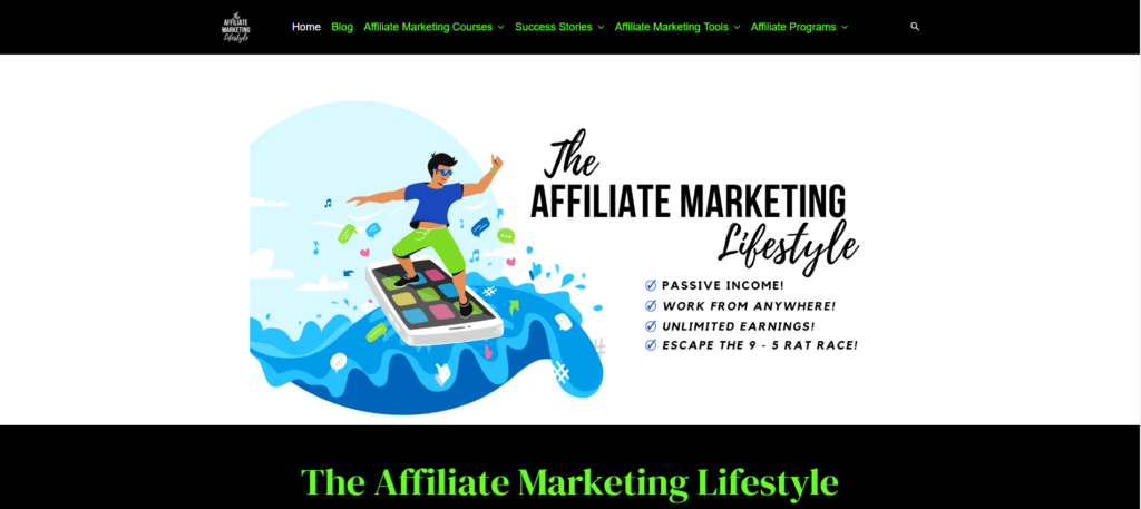 Moretti Industries Portfolio, The Affiliate Marketing Lifestyle