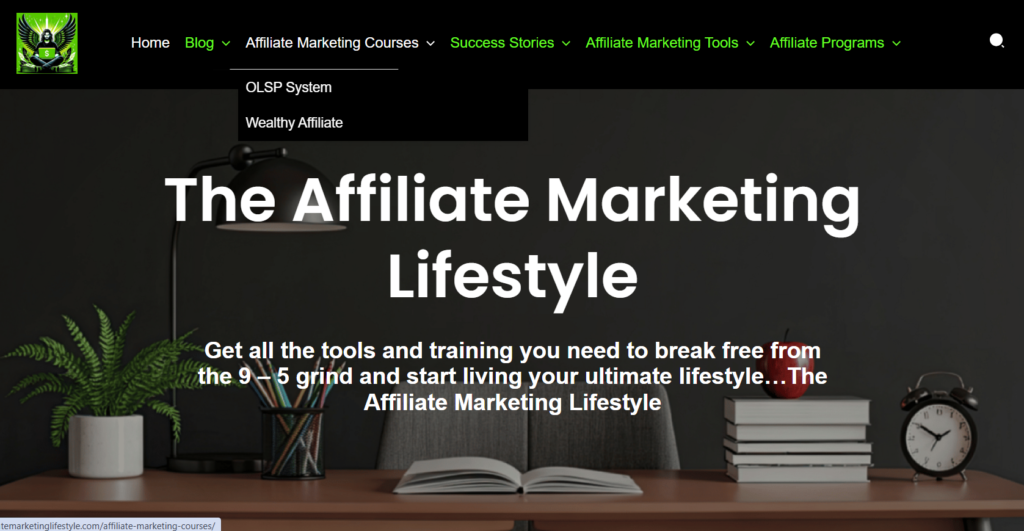 Moretti Industries Portfolio, The Affiliate Marketing Lifestyle